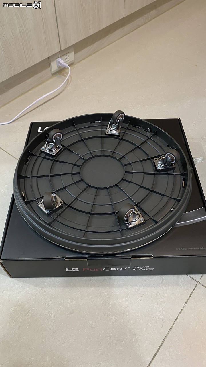 『開箱 』功能最強勁的清淨機 LG PuriCare 360°空氣清淨機(寵物模式版) AS651DSS0 -
