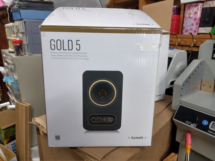 Tannoy gold 5 開箱