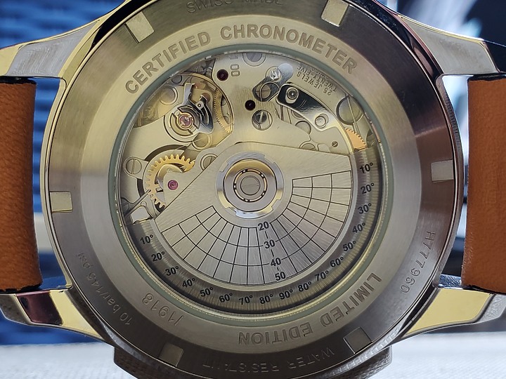 點我看大圖 《是你的跑不掉》Hamilton Khaki Aviation X-Wind Day Date Chronometer 腕錶 (圖多文長)