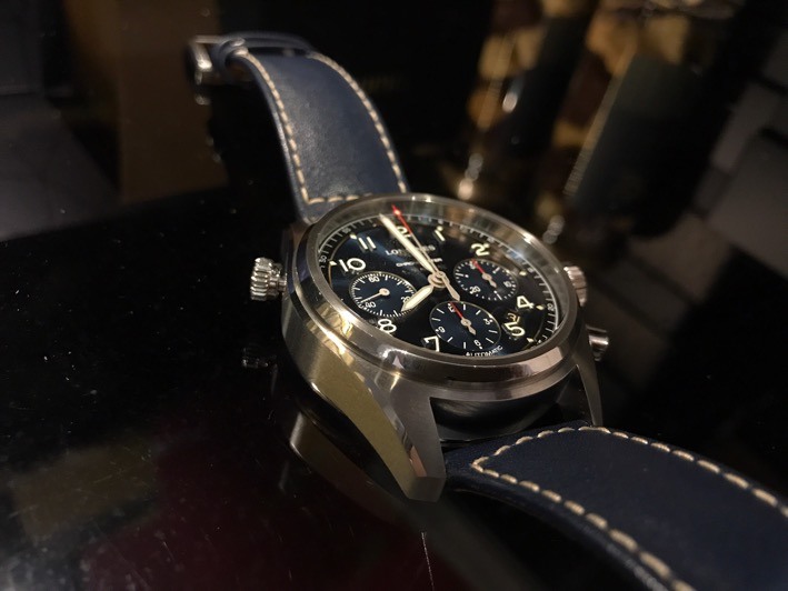 Longines Spirit先行者系列，藍面計時款入手開箱