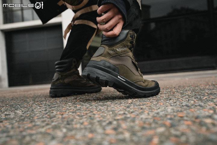PALLADIUM x 米其林聯名款式軍靴登場 全球首雙導入米其林胎紋科技的PAMPA X TECH大底!