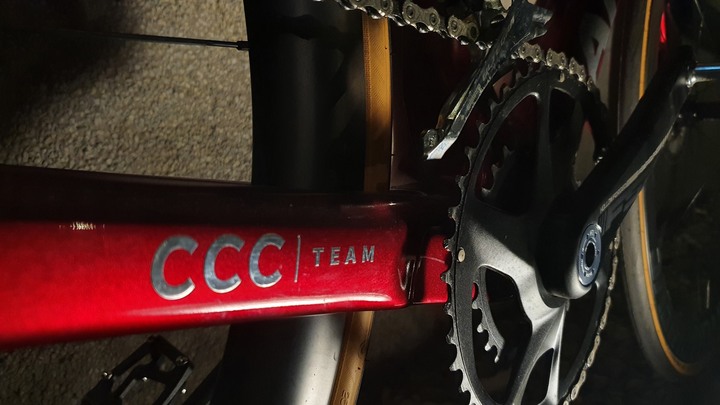 【幻想戰駒】ARGON18 GALLIUM PRO DISC Fabio Aru金屬紅塗裝 feat. CCC TEAM