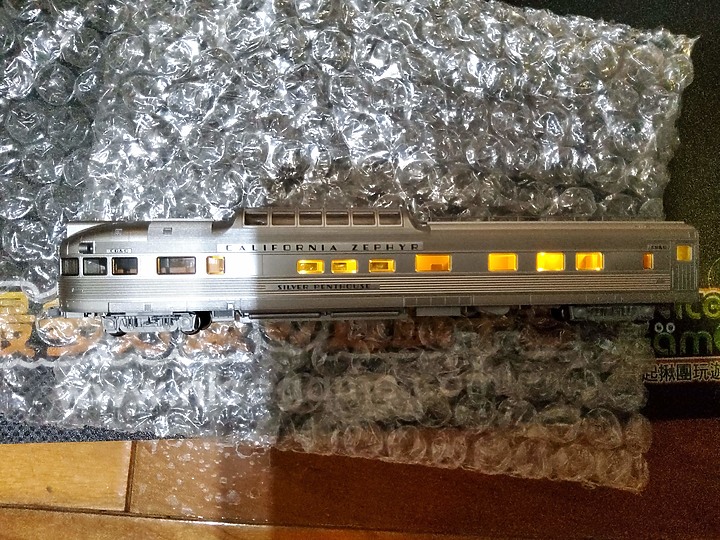 (鐵道模型) 遲來開箱 kato 106-056 California Zephyr 加州和風號