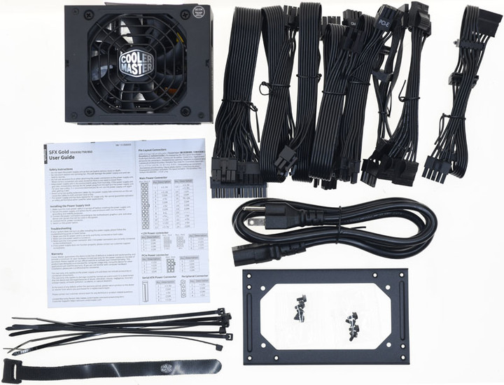 Cooler Master V650 SFX GOLD全模組化電源開箱