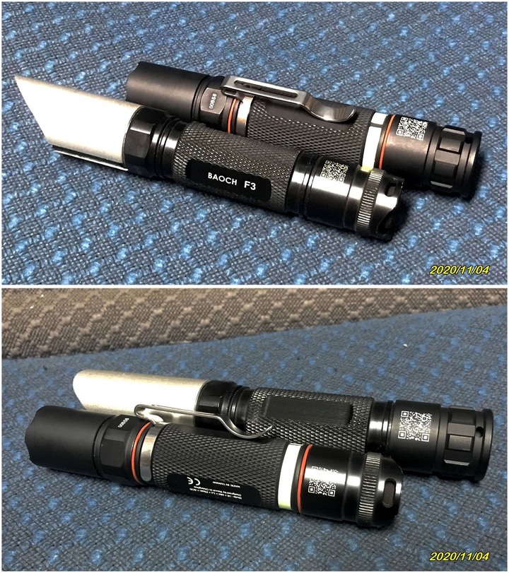 超扯的Baoch F3軍規手電筒