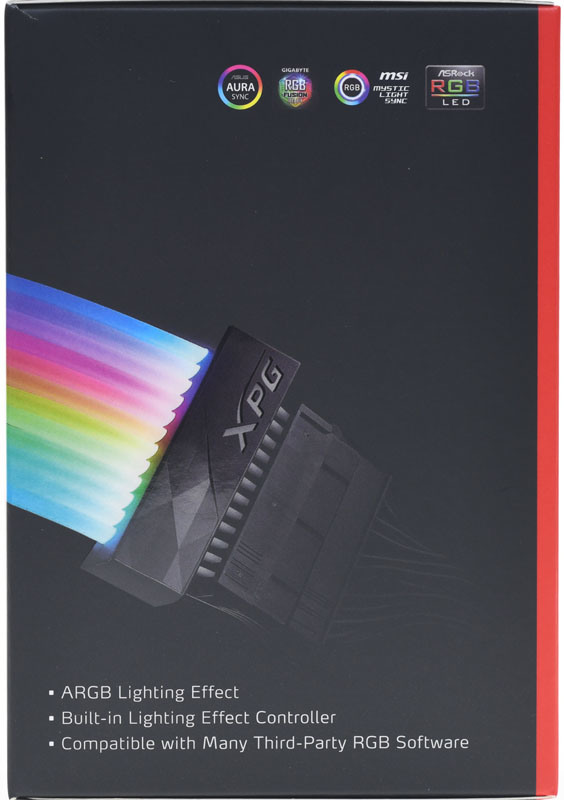 XPG PRIME ARGB主機板及顯示卡發光線開箱