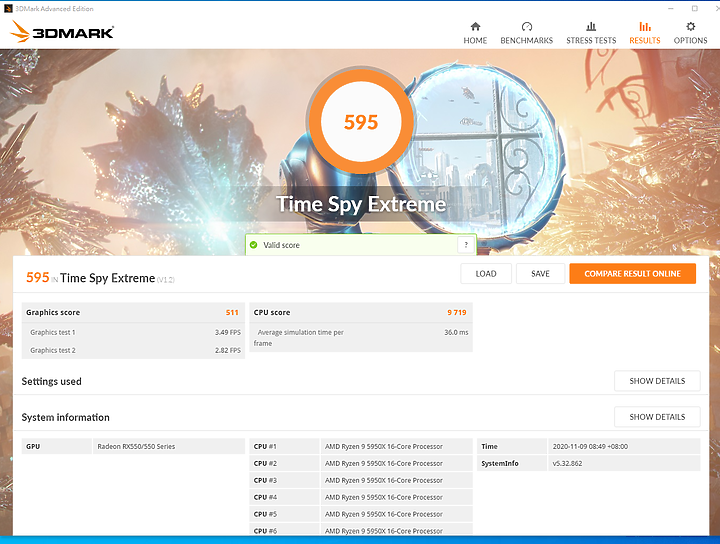 [分享] AMD Ryzen 9 5950X 配上 Radeon RX550 入手小開箱