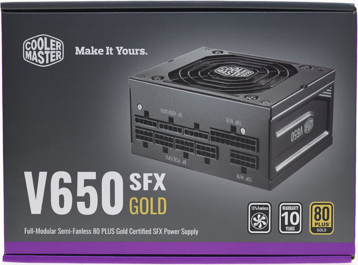 Cooler Master V650 SFX GOLD全模組化電源開箱