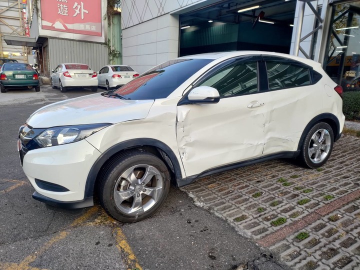 Honda HRV 車損疑問?