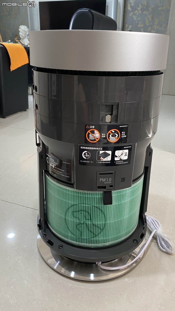 功能最強勁的清淨機 LG PuriCare 360°空氣清淨機(寵物模式版) AS651DSS0開箱 -