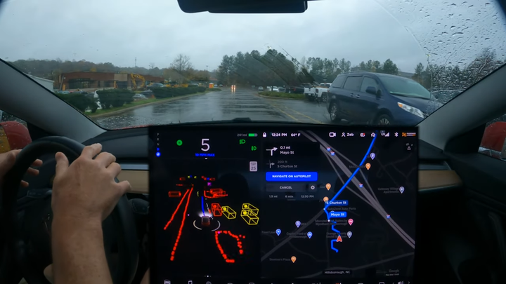 《Autopilot》FSD初探17-停車場辨識/FSD能看多遠3/儀錶燈號