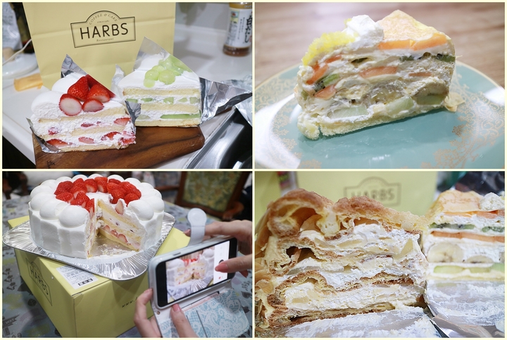 【東京都】日本必吃絕品蛋糕！HARBS定番水果千層蛋糕＆季節限定口味！