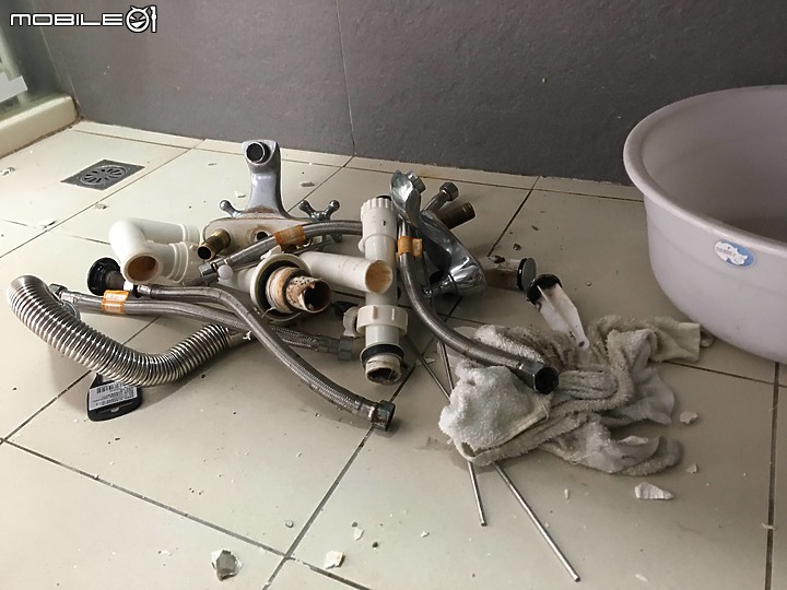 [DIY] 浴室洗臉盆櫃更換分享