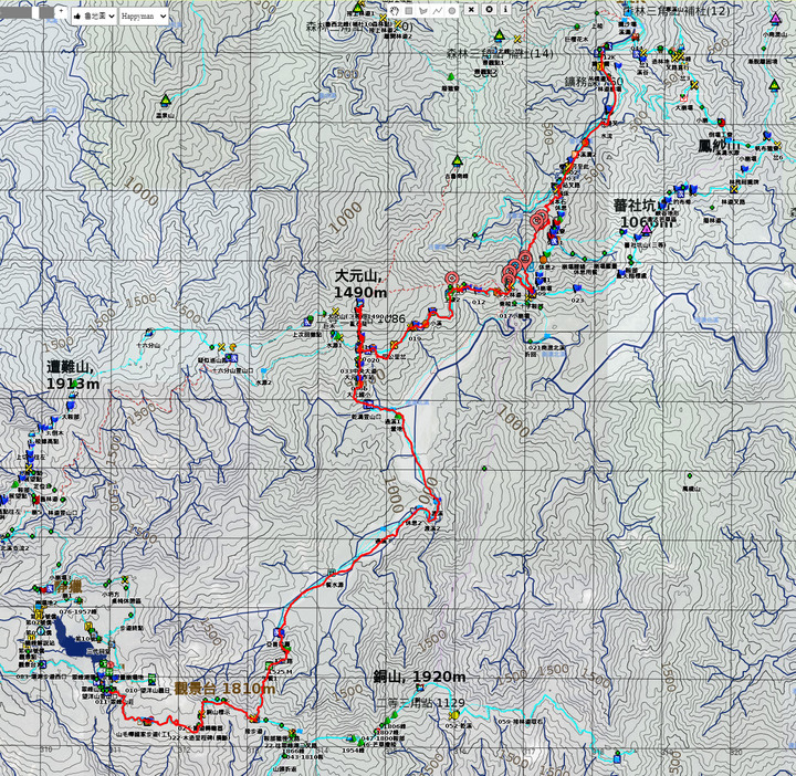 2020.10.31-11.01 季節限定:寒溪 - 翠峰景觀道路