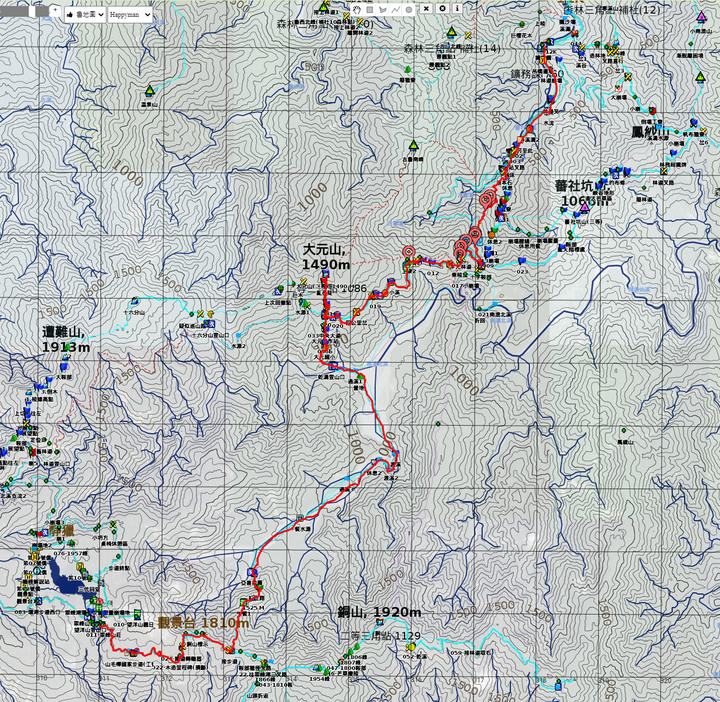 2020.10.31-11.01 季節限定：寒溪 - 翠峰景觀道路