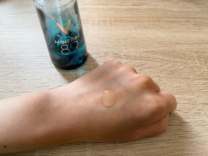 急救有感的保養組合~薇姿溫泉水+M89+發光安瓶