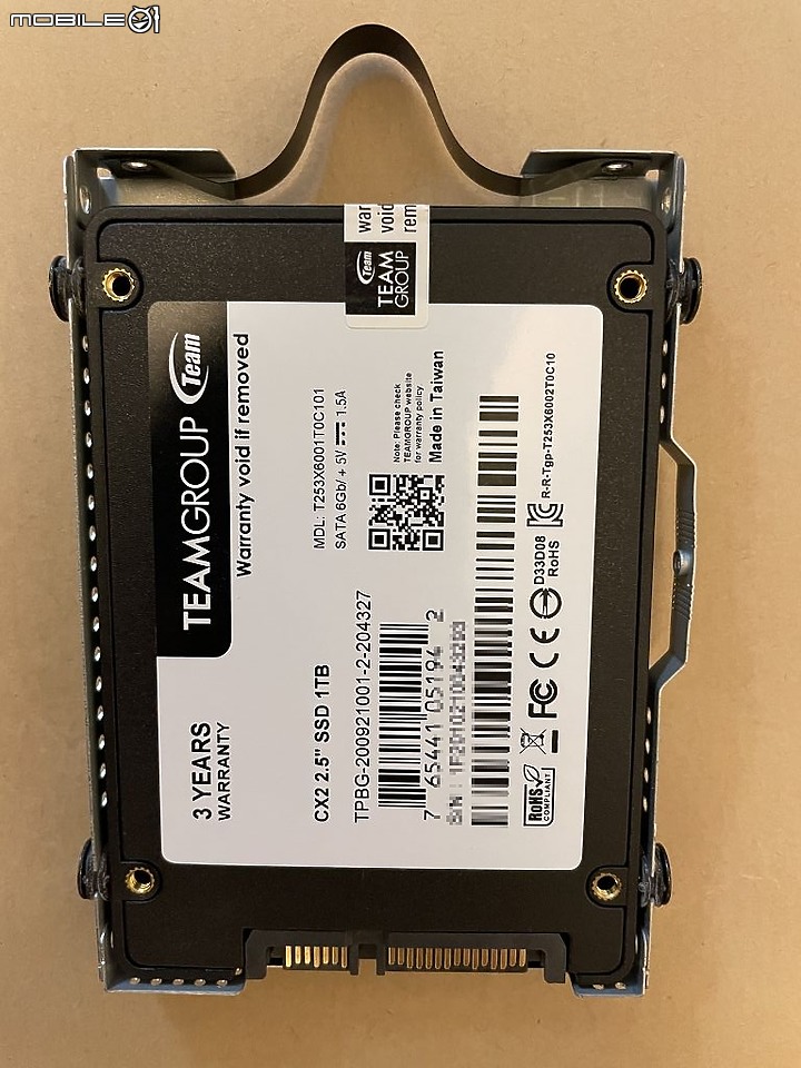 跳水俗賣的 SSD 十銓 TEAMGROUP 入門等級 CX2 開箱