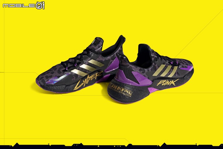 adidas X9000 x《電馭叛客2077》聯名鞋款發售! 強烈的賽博龐克元素與撞色美感!