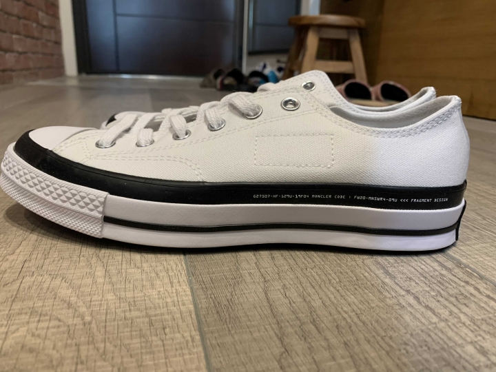 「開箱」CONVERSE X Fragment X Moncler X Chuck 70 OX 1970