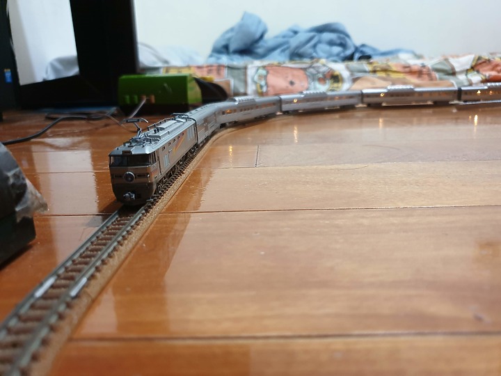 (鐵道模型) 遲來開箱 kato 106-056 California Zephyr 加州和風號