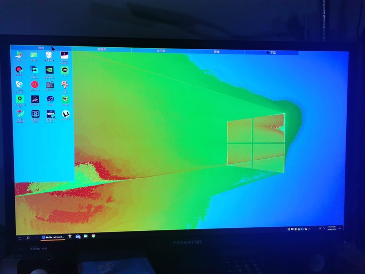 我的Acer Predator X27 已經第三次出現異常色塊情形...請問如何是好?