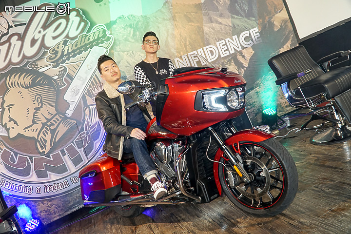 【採訪】Indian Motorcycle x UNIX 跨界合作！美式重機騎士也能有帥氣酷髮型！