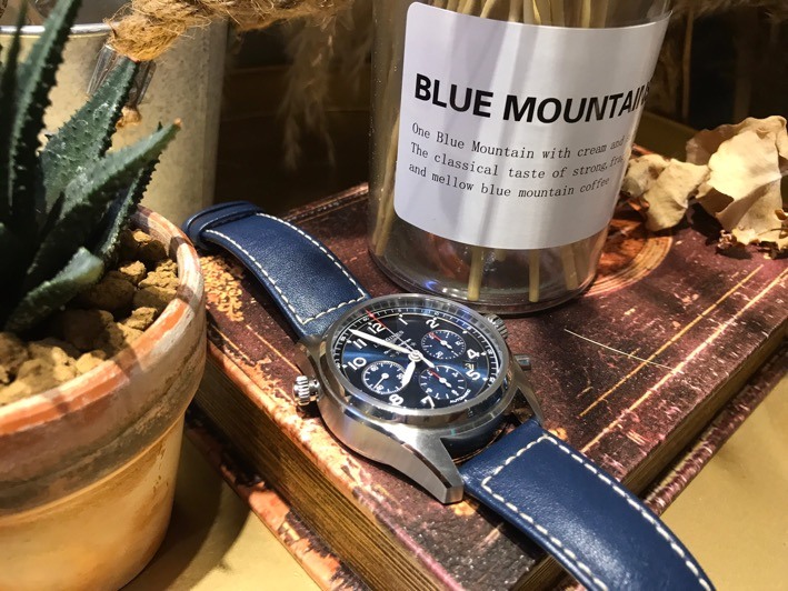 Longines Spirit先行者系列,藍面計時款入手開箱