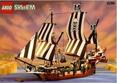 LEGO 6286 樂高(Skull's Eye Schoon) 骷髏之眼