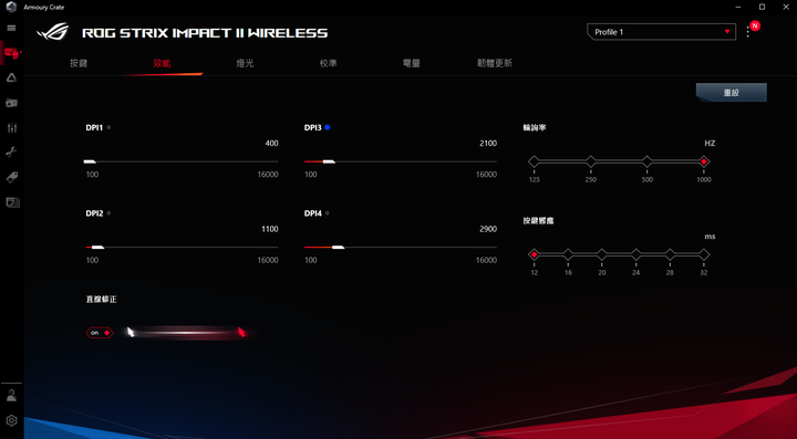 rog strix impact ii wireless 開箱