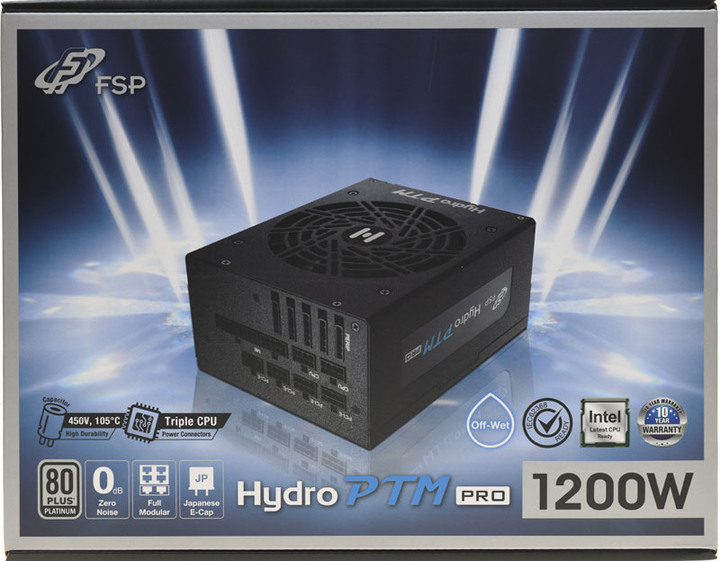 FSP Hydro PTM PRO 1200W白金全模組化電源開箱