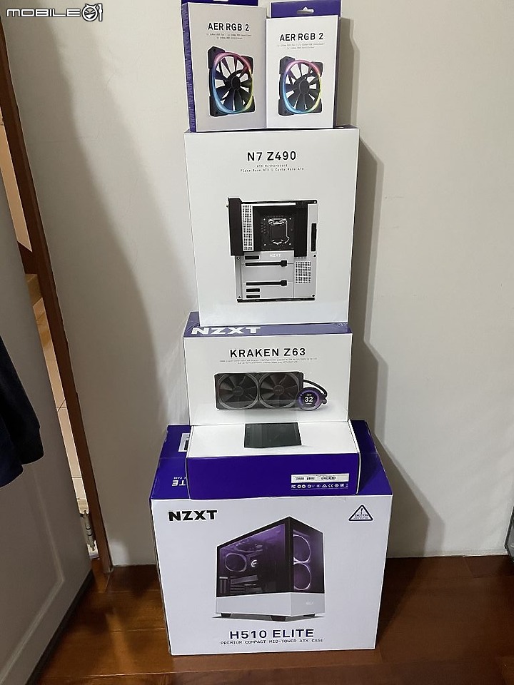 NZXT 信仰全家桶 HUE2 Z490 N7 主板/ Kraken 水冷/ ELITE 機殼