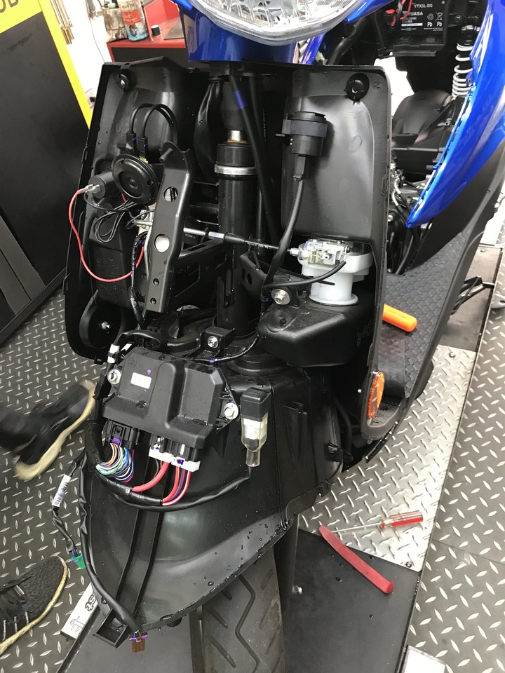七期 勁豪125 行車記錄器 安裝實拍