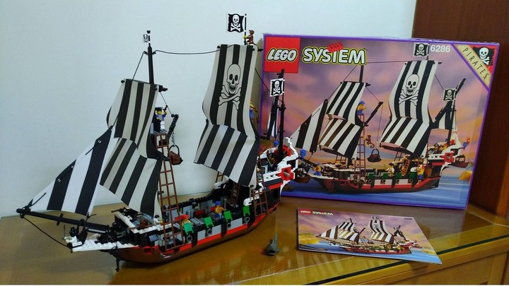 LEGO 6286 樂高(Skull's Eye Schoon) 骷髏之眼