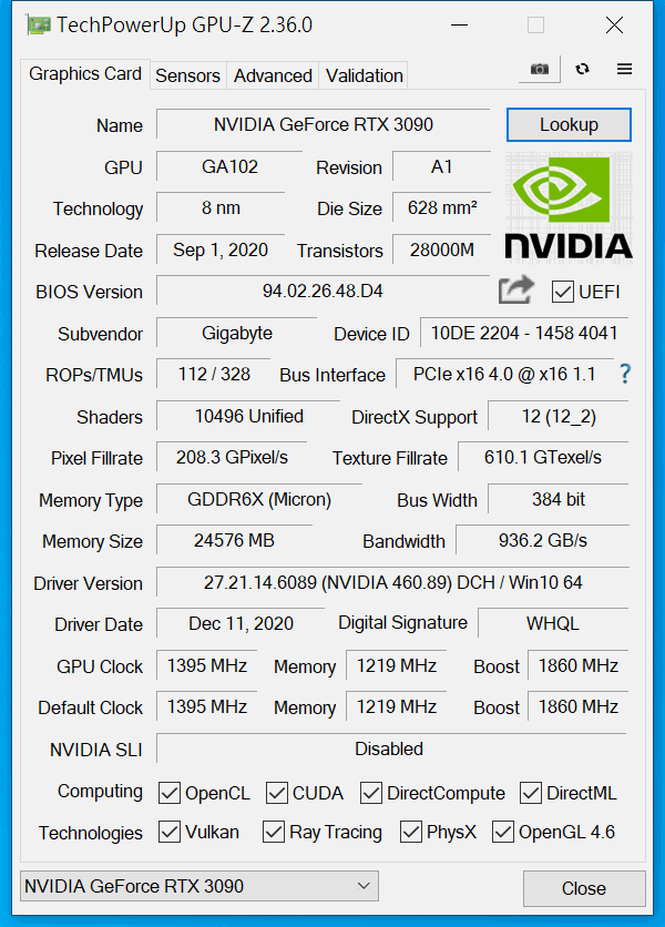 [分享] AORUS GeForce RTX 3090 XTREME 24G 非常誠意的產品!值得推薦!