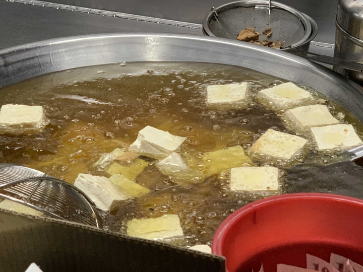 台中大雅學府路無名臭豆腐👍
