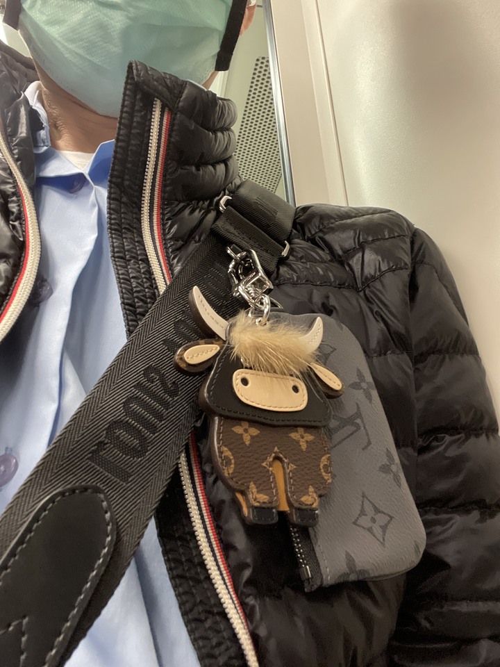 LV牛魔王手袋吊飾兼鑰匙圈