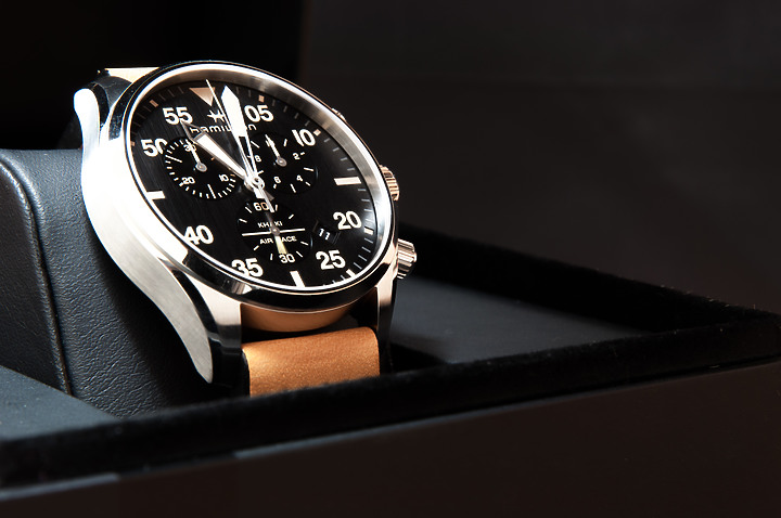 「Hamilton Khaki Pilot」漢米爾頓卡其飛行計時錶 - 開別人箱開箱文