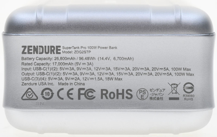 ZENDURE SuperTank Pro 26800mAh行動電源簡測