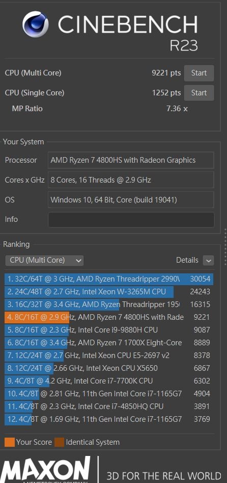 點我看大圖 少了光害跑一樣快,ASUS ROG Zephyrus G15 GA502IV 電競筆電開箱測試