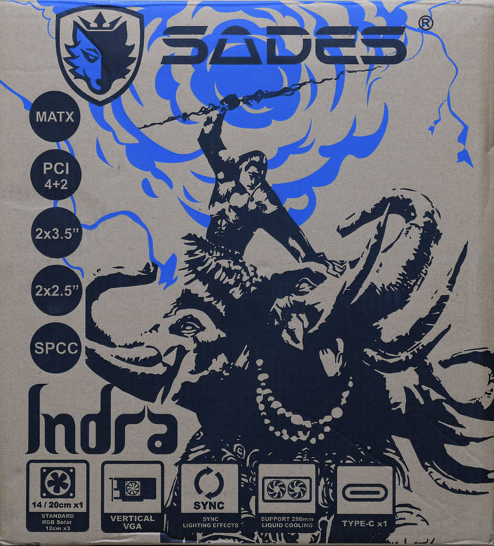 SADES賽德斯Indra因陀羅機殼簡介
