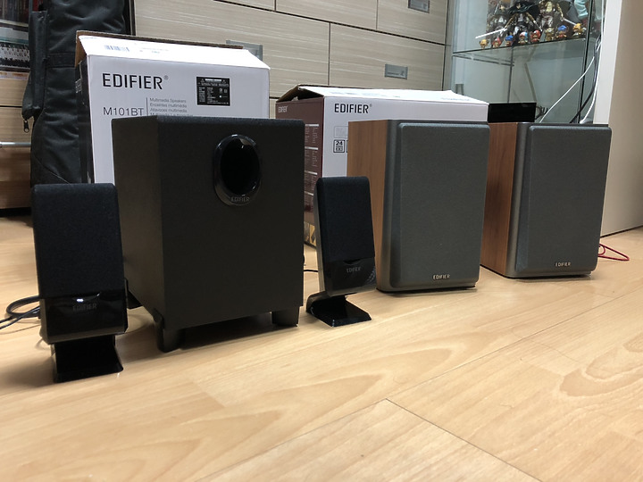 [開箱] 入門高CP-漫步者 EDIFIER R1000T4 & M101BT