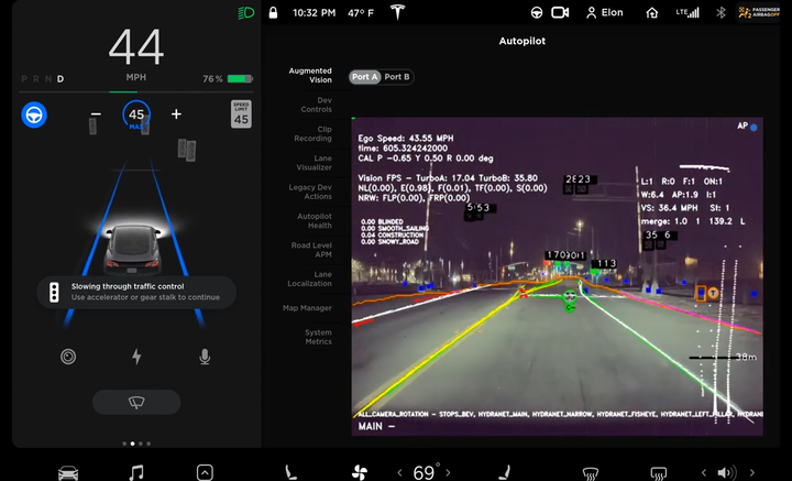 《Autopilot》FSD眼中的世界 (工程模式破解版)