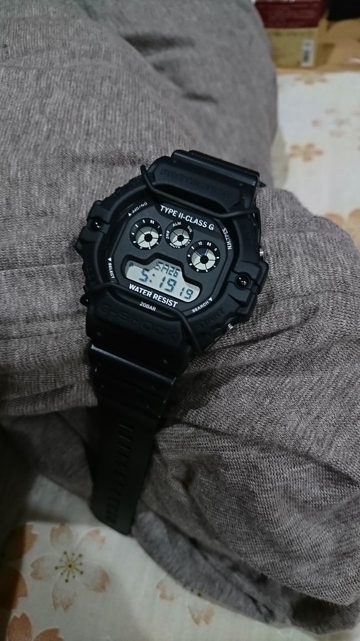 開箱：G-SHOCK x N.HOOLYWOOD 霧黑飛行