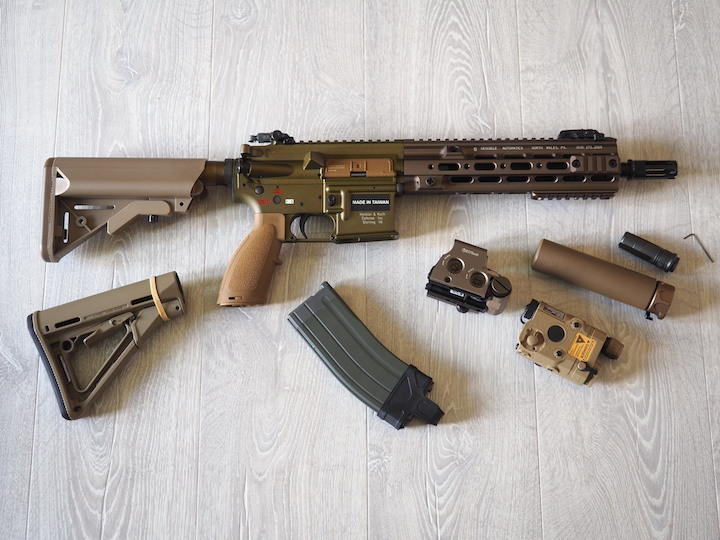 [開箱] VFC HK416 Delta Custom 氣動空氣軟槍
