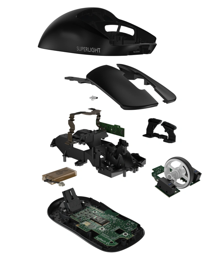 羅技推出 Logitech G PRO X SUPERLIGHT 超輕量電競滑鼠 僅 63g 讓移動更快速