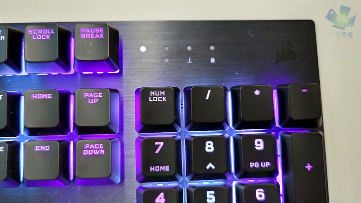 點我看大圖 【小宅開箱】CORSAIR K60 RGB PRO 啊?我變瘦了