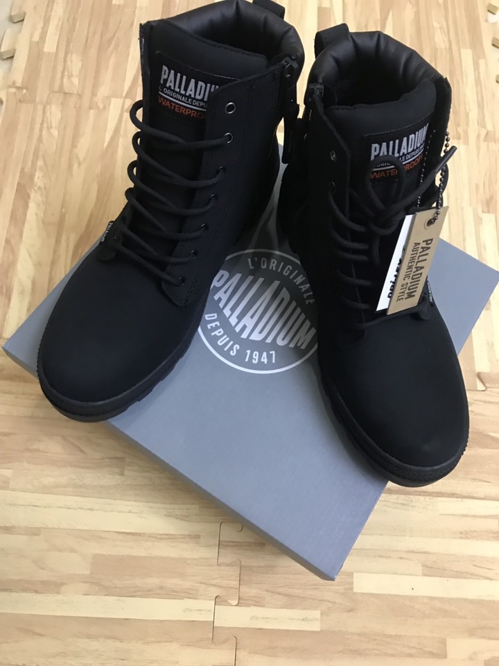 開箱Palladium Pallabosse黑色