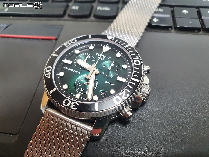 TISSOT SEASTAR 1000 CHRONOGRAPH 簡單開箱