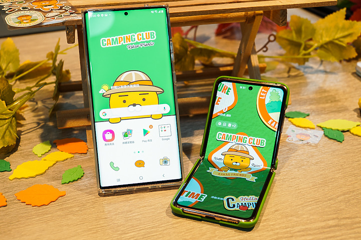 KAKAO FRIENDS與三星合作推出主題保護殼 附帶的佈景看起好療癒啊