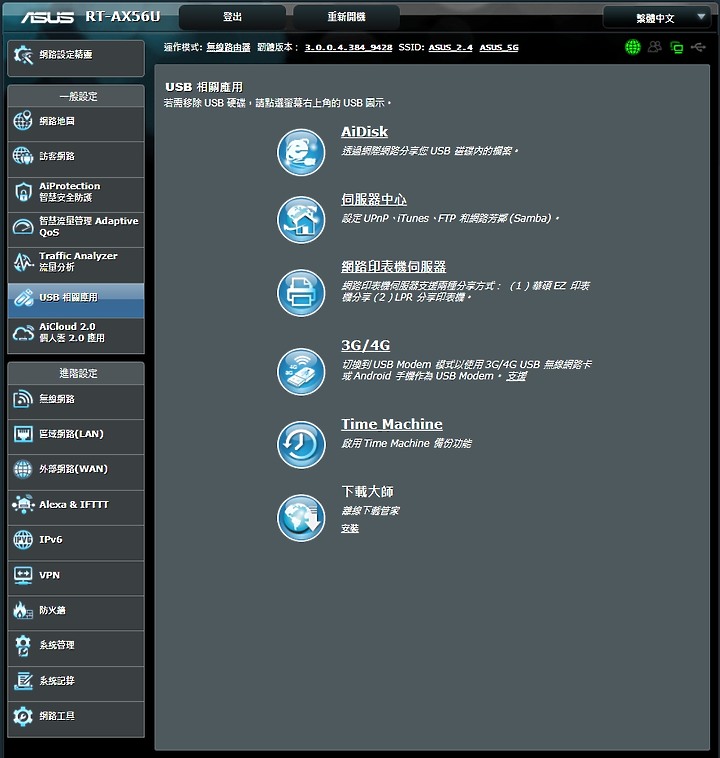 點我看大圖 更快更寬的傳輸效率加上全面防護的路由器 | ASUS RT-AX56U 使用體驗